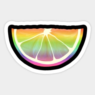 Citrus Rainbow Slice Sticker